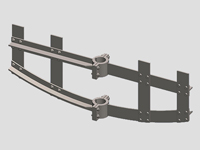 可拆框式搅拌器