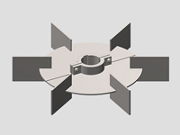 直叶圆盘涡轮式